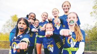 Girls flag football team comes together to win league title