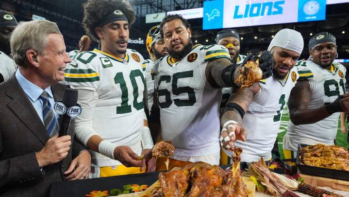 Green Bay Packers amargan el Día de Acción de Gracias de los Detroit Lions