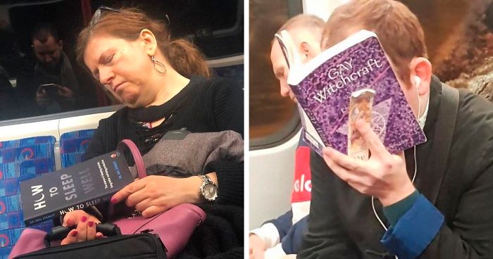 22 Times Commuters Saw Others Reading Such Strange Books While On The Subway, They Just Had To Document It
