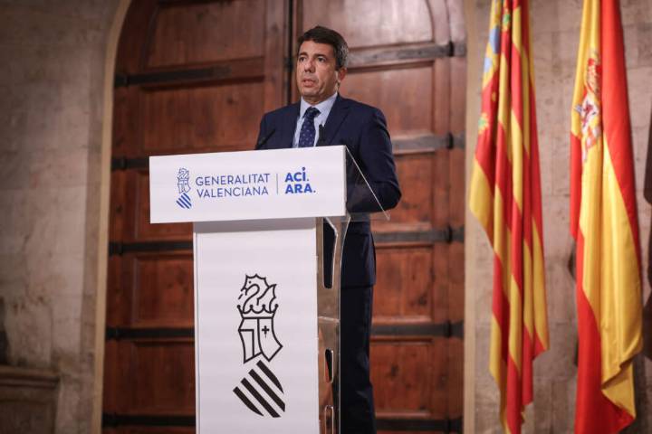 Carlos Mazón dimite un año después de la Dana: "No puedo más"