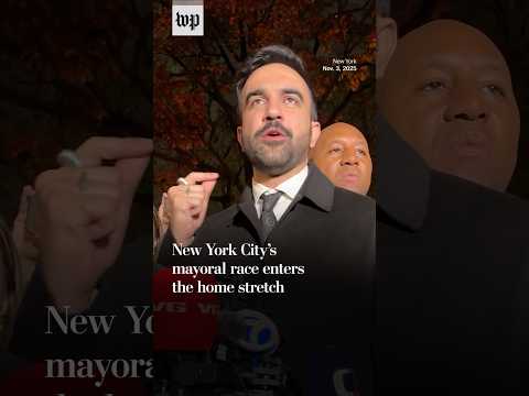 New York City’s mayoral race enters the home stretch