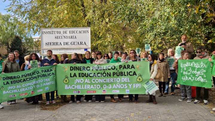 Nueva movilización contra los conciertos educativos: "El dinero público, para la pública"