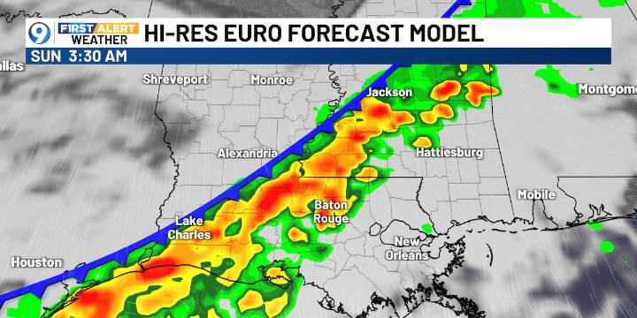 More cold weather on the way, plus the return of rain