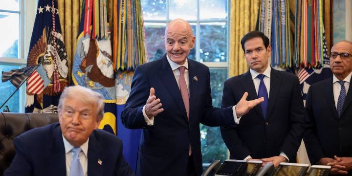 Donald Trump presentó el FIFA Pass para ayudar a los viajeros a obtener sus visas más rápidamente para el Mundial