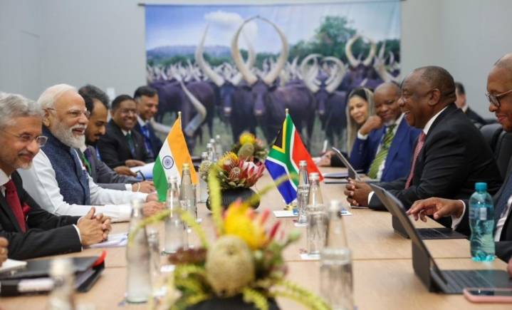 PM Modi, South African Prez Ramaphosa push for enhanced trade, tech and Global South voice
