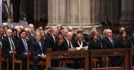 Who was in attendance--and who wasn't--at Dick Cheney's funeral