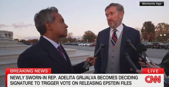 Thomas Massie Warns GOP Colleagues Against Opposing Epstein Files Release