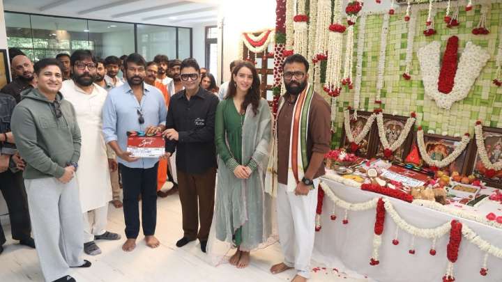 Sandeep Vanga, Triptii Dimri begin Spirit shooting with mahurat ceremony. Pics