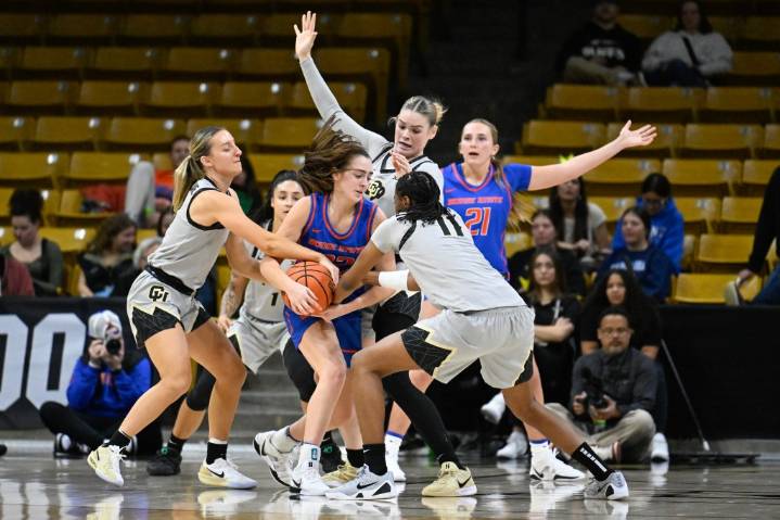 Photos: Colorado Buffaloes Defeat Boise State Broncos Basketball, 83