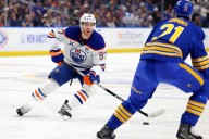 Noah Ostlund nets a pair to help Sabres thump Oilers - The Rink Live | Coverage of youth, junior, high school and college hockey