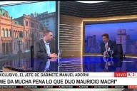 Adorni no se esperaba la apurada Feinmann y se puso a sanatear cuando lo expusieron en vivo porque “la gestión está parada”