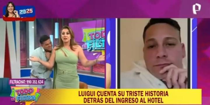 Karla Tarazona arremete contra Luigui Carbajal sobre pódcast en hotel: “No le creo, ¿acaso no tiene un lugar en su casa?”