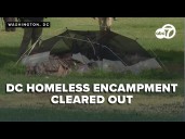Homeless encampments less visible in DC, issue persists amid Trump's executive order