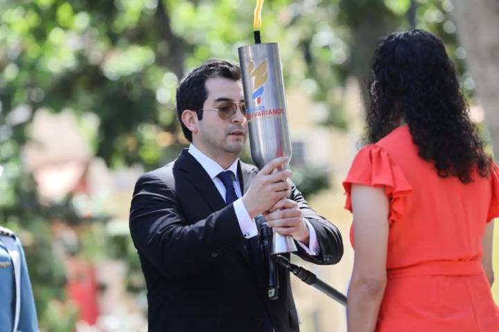 Se encendió el Fuego Bolivariano rumbo a los Juegos Bolivarianos Ayacucho