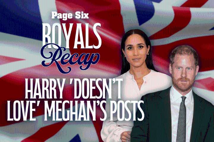  Prince Harry ‘doesn’t love’ Meghan Markle’s recent posts as Hollywood’s ‘souring’ on the couple: sources