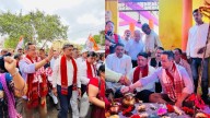 Gaurav Gogoi visits Assam–Meghalaya border villages, promises development, focus on security issues