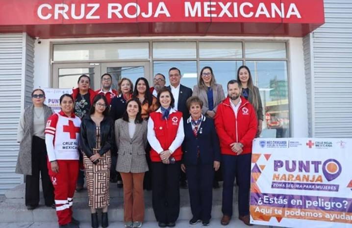 ICHMujeres habilita 4 “Puntos Naranja” en la Cruz Roja