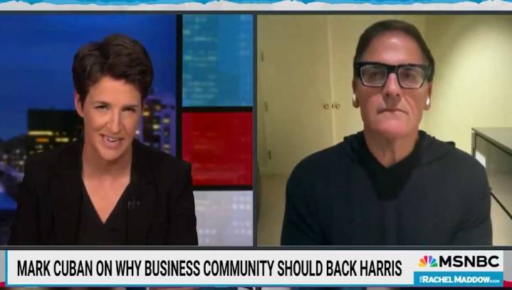 Nation Shudders To Imagine How Horrifying The Incriminating Photos Are That Kamala Has Of Mark Cuban