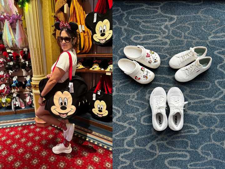 The HOKA Bondi 9 is my favorite shoe to wear to Disney World