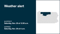 Weather alert in place for Pa. Wilds until early Saturday morning