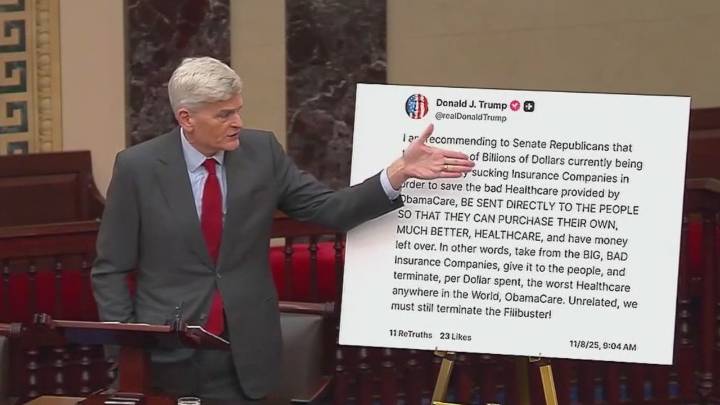 Government shutdown extends to 40 days as senators debate endgame