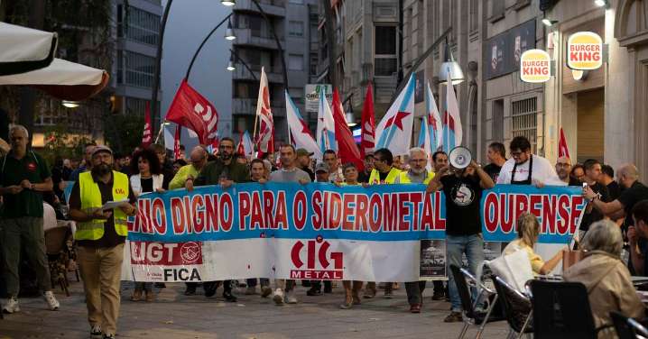 Dos nuevas jornadas de huelga en el siderometal de Ourense
