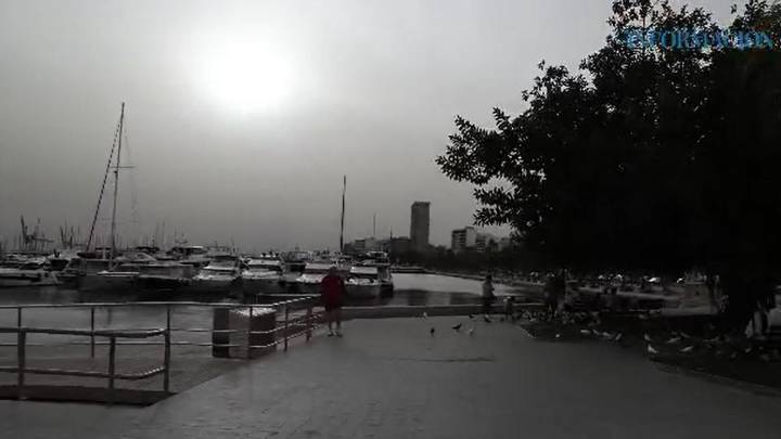 Probabilidad de lluvia débil en interior y litoral norte de Alicante