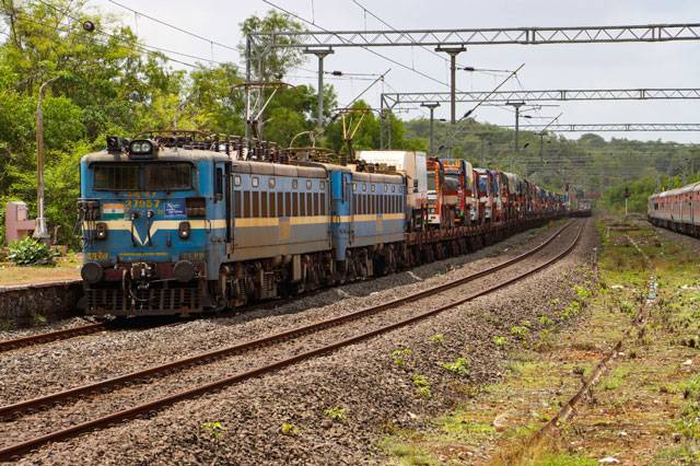 Enhancement in carrying capacity of wagons for Ro-Ro service over Konkan Railway