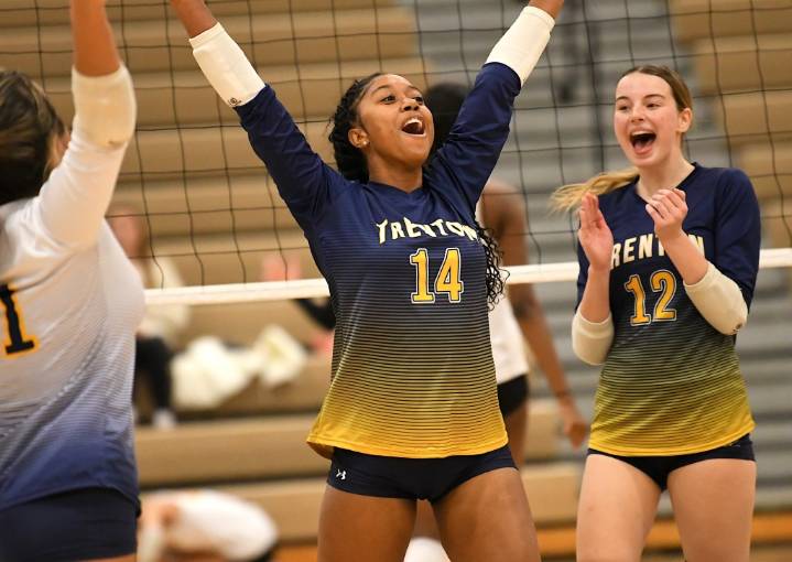 Photo gallery from Trenton vs. No. 3 FH Mercy in D1 volleyball quarterfinal action