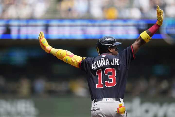 Ronald Acuña Jr. brilló como “Regreso del año” en las Grandes Ligas