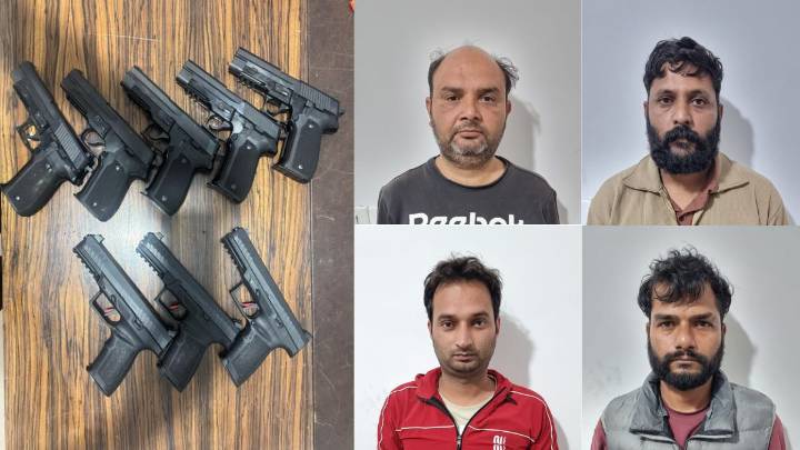 Delhi Crime branch busts ISI-linked international arms racket; four held, pistols from Turkiye, China seized
