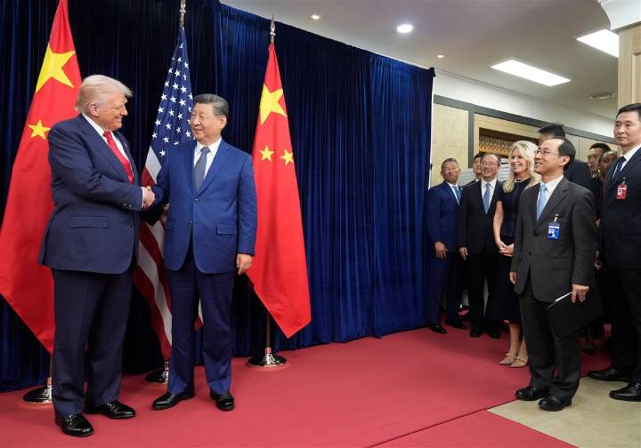 Trump says he will visit Beijing in April and host China’s Xi for a state visit later next year