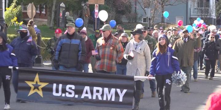 Lexington holds parade for veterans and their families