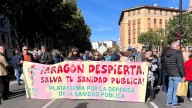 "Aragón despierta”: miles de personas claman en Zaragoza por una Sanidad Pública de calidad
