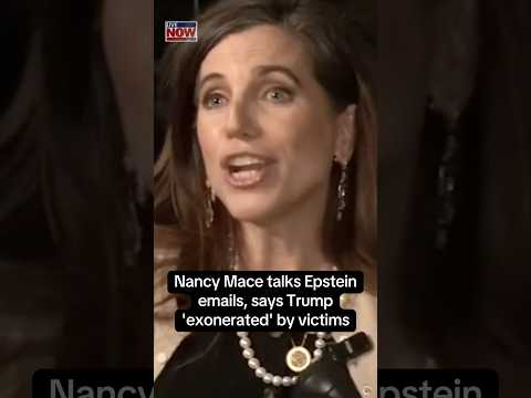 Nancy Mace talks Epstein emails