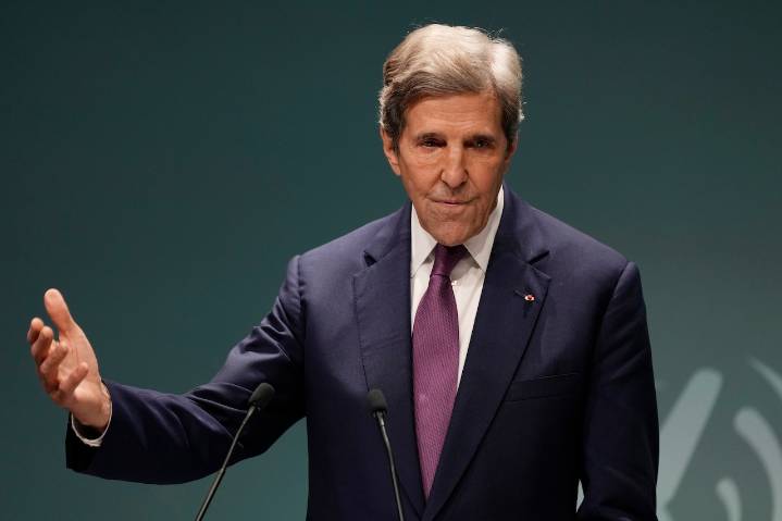 John Kerry knighted by King Charles III for climate change work