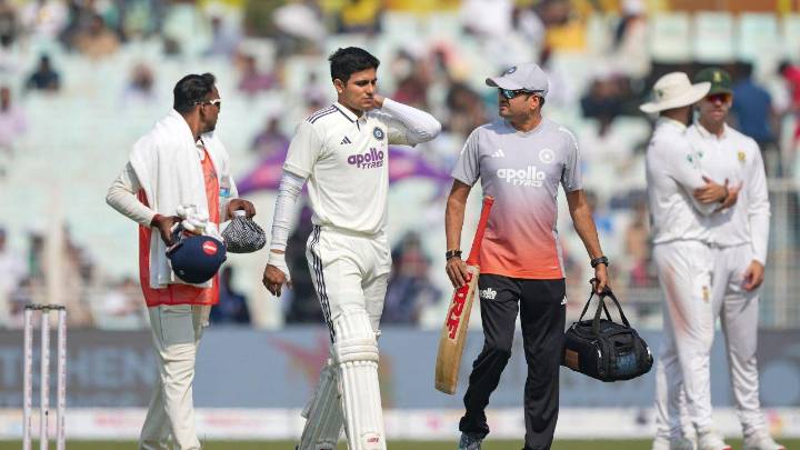 Shubman Gill ruled out of remainder of first Test against South Africa