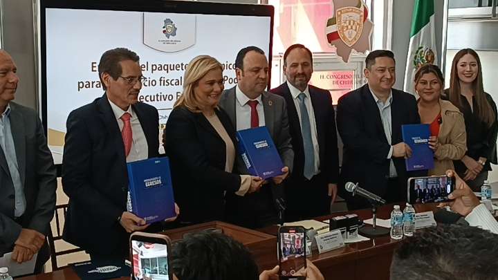 Recibe Congreso del Estado el Paquete Económico 2026