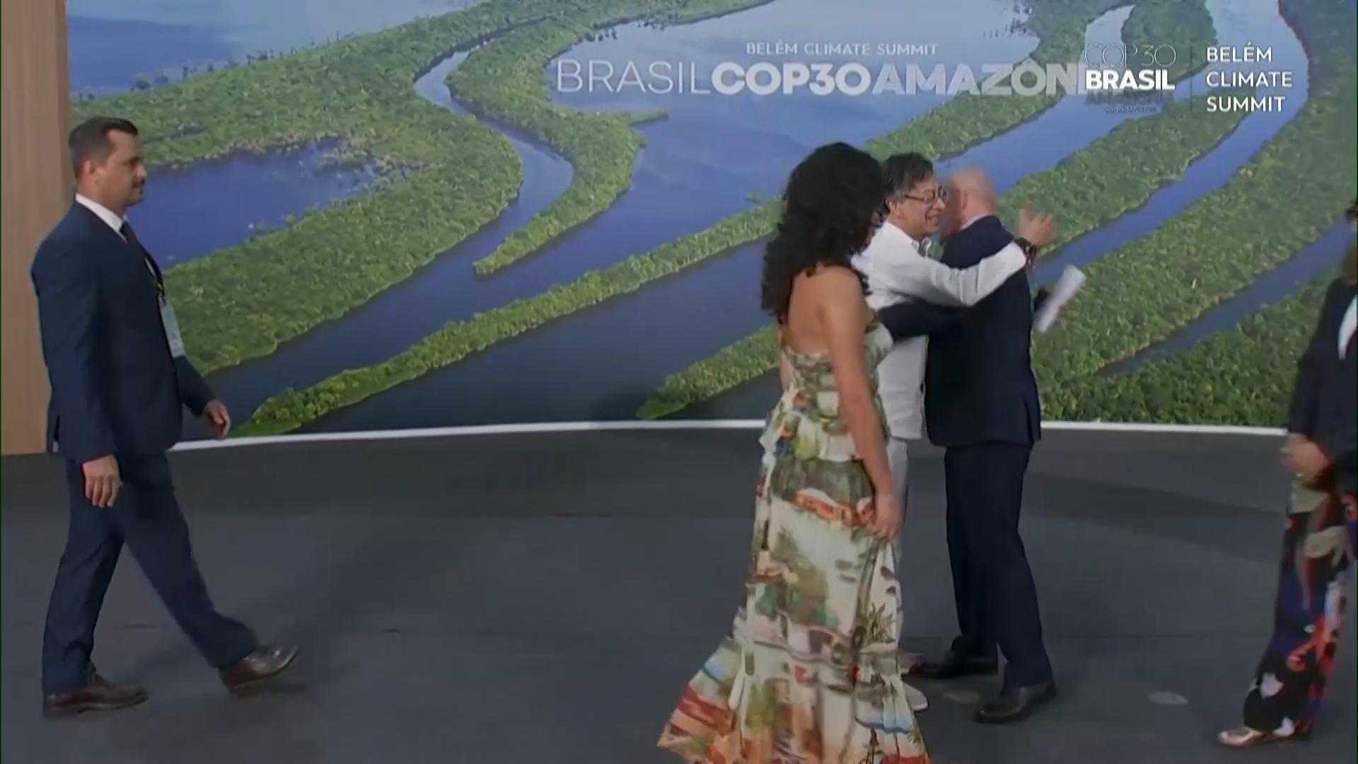 First world leaders arrive for preliminary meeting at COP30 UN climate summit in Brazil's Amazon