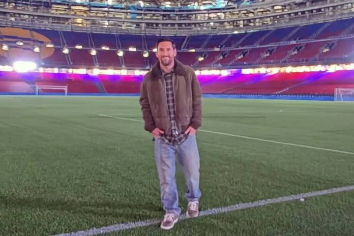 Leo Messi, de incógnito: no avisó al Barcelona de su visita al Spotify Camp Nou