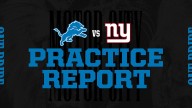 Lions vs. Giants practice report: Nov. 19