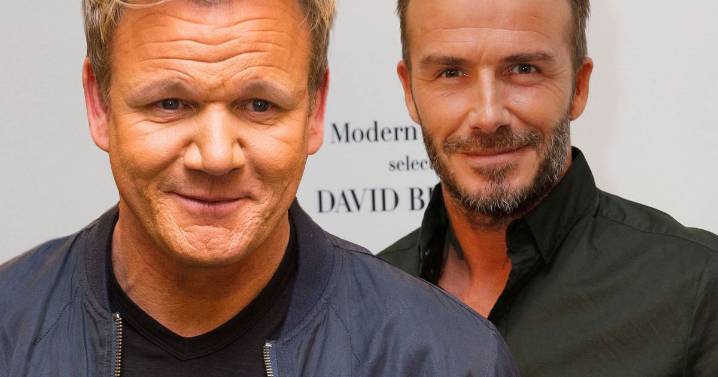David Beckham's telling gesture at Gordon Ramsay's dinner party as true colours are revealed
