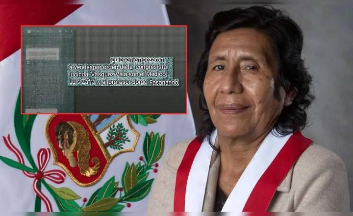 Congreso: revelan chats que probarían que Lucinda Vásquez vendió pruebas de nombramiento docente del 2021