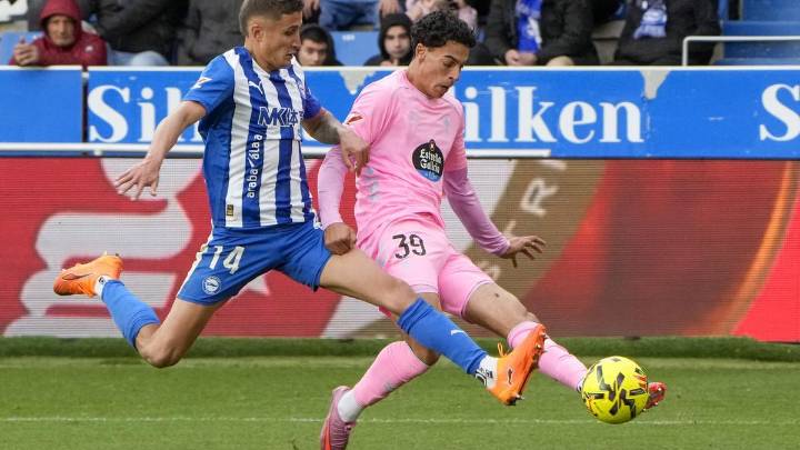 Iago Aspas, héroe en Mendizorroza