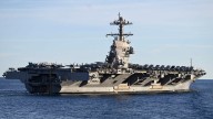 US Aircraft Carrier Arrives In Caribbean In Military Buildup Near Venezuela