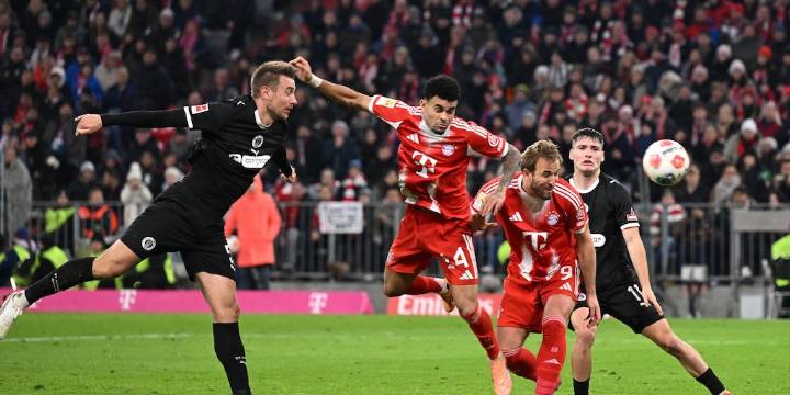 Luis Díaz vuelve a sonreír: así fue su gol para la victoria del Bayern Múnich ante St. Pauli, por la Bundesliga