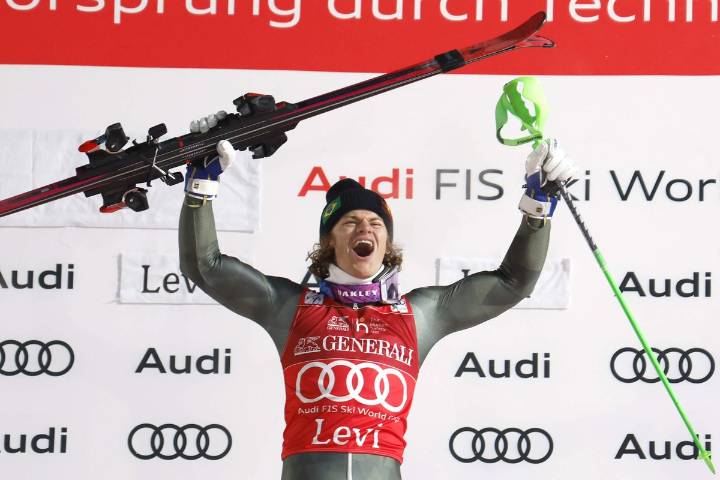 Brazil gets first major Alpine skiing win as Lucas Pinheiro Braathen tops World Cup slalom