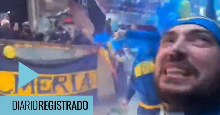Nápoles se tiñó de azul y oro: los hinchas de Boca coparon el homenaje a Maradona, a cinco años de su muerte