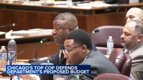 Chicago Police Department Supt. Larry Snelling defends CPD's proposed $2.6 billion budget; October data shows crime decreasing