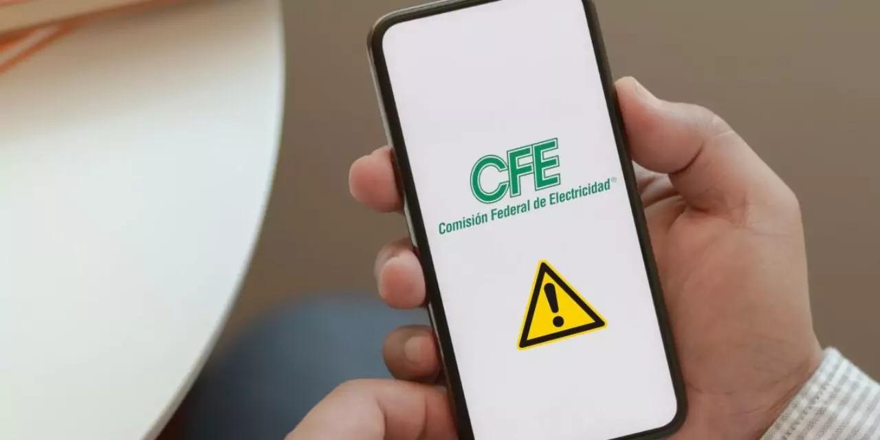 “¡No te dejes engañar!” CFE alerta por fraudes que imitan a sus empleados